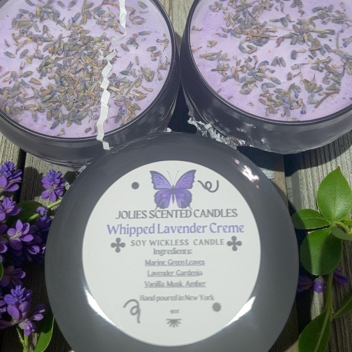 Scented Soy Wax Candle Tin 9oz | Wickless & Flameless | Buy 2, Get 1 Free