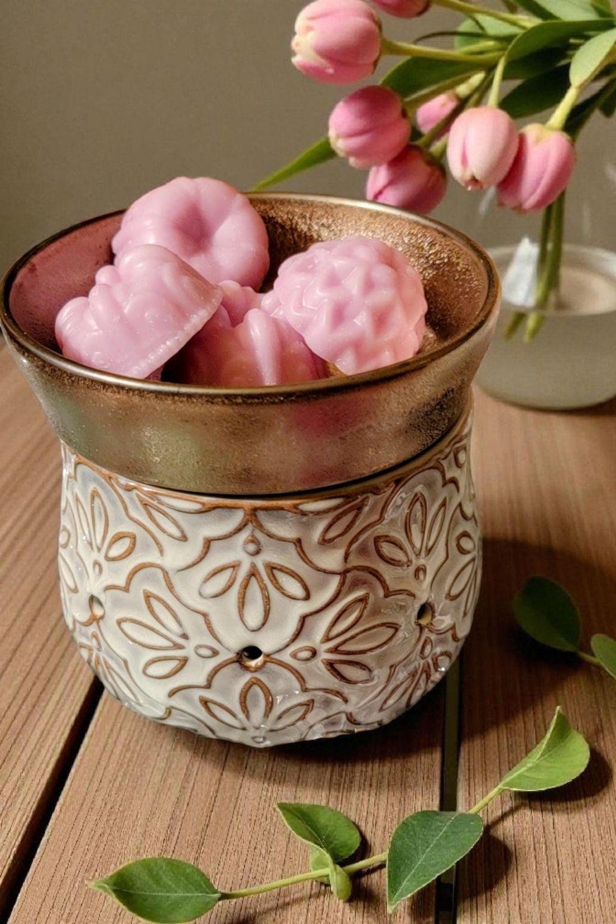 2-in-1 Candle Wax Warmer | Decorative Aromatherapy Home Decor