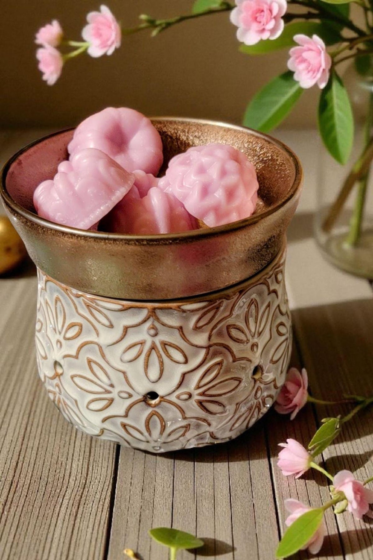 2-in-1 Candle Wax Warmer | Decorative Aromatherapy Home Decor