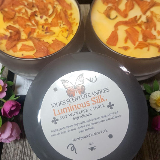 Scented Soy Wax Candle Tin 9oz Wickless Flameless Buy 2 Get 1 Free