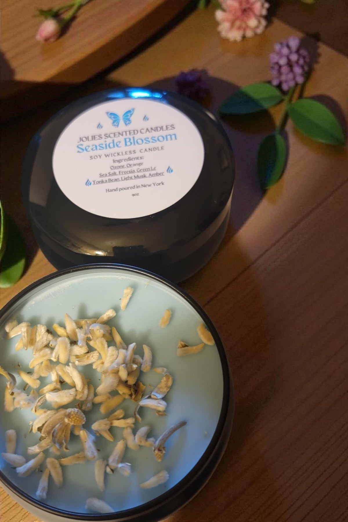 Scented Soy Wax Candle Tin 9oz Wickless Flameless Buy 2 Get 1 Free