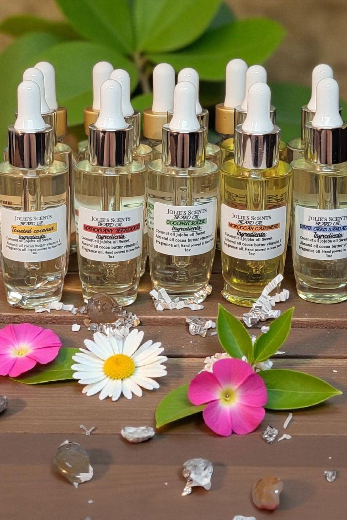 Natural Beard Oil Grooming Gift Set | Vitamin E & Jojoba Oil, Comb Included - Perfect for Him!