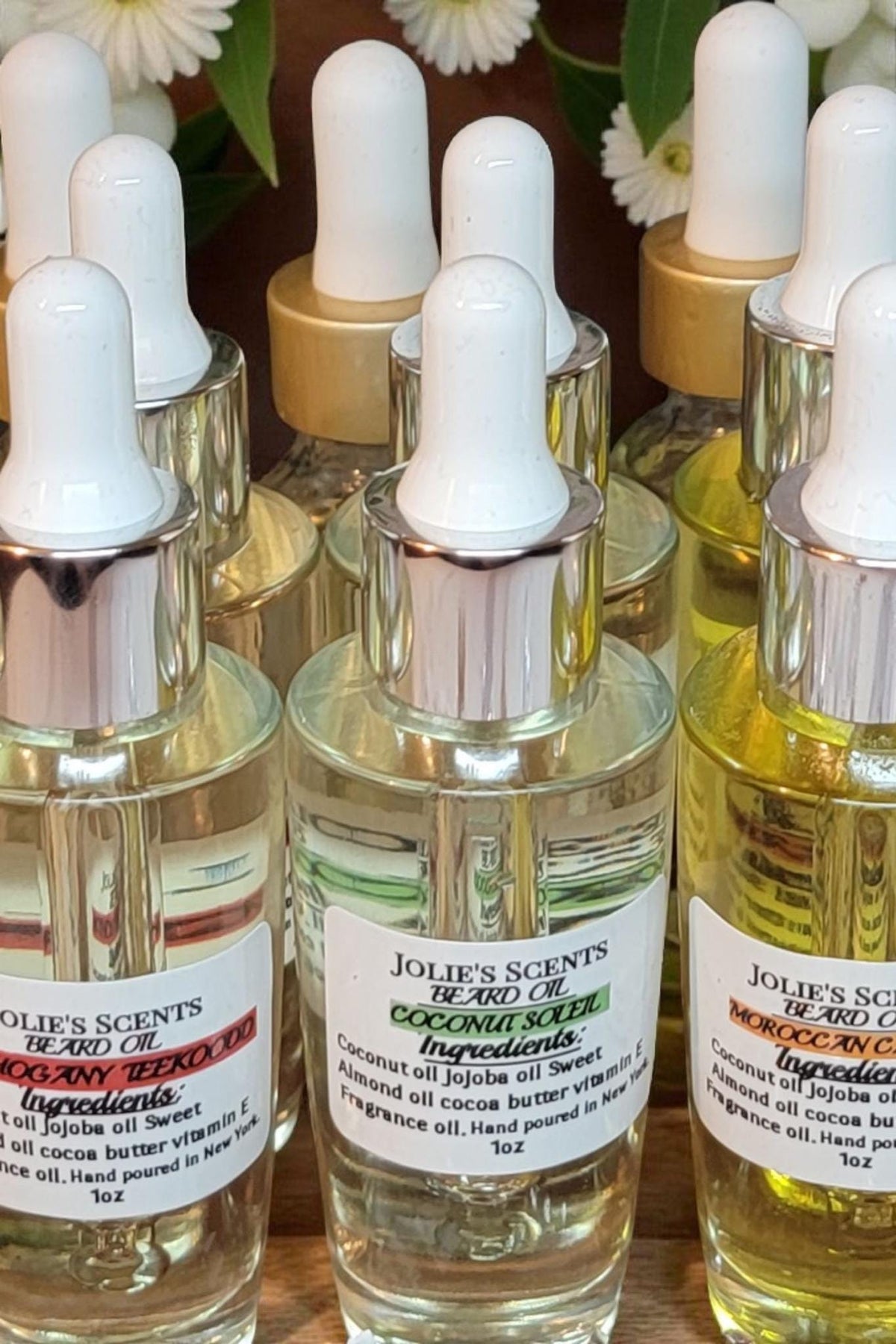 Natural Beard Oil Grooming Gift Set | Vitamin E & Jojoba Oil, Comb Included - Perfect for Him!