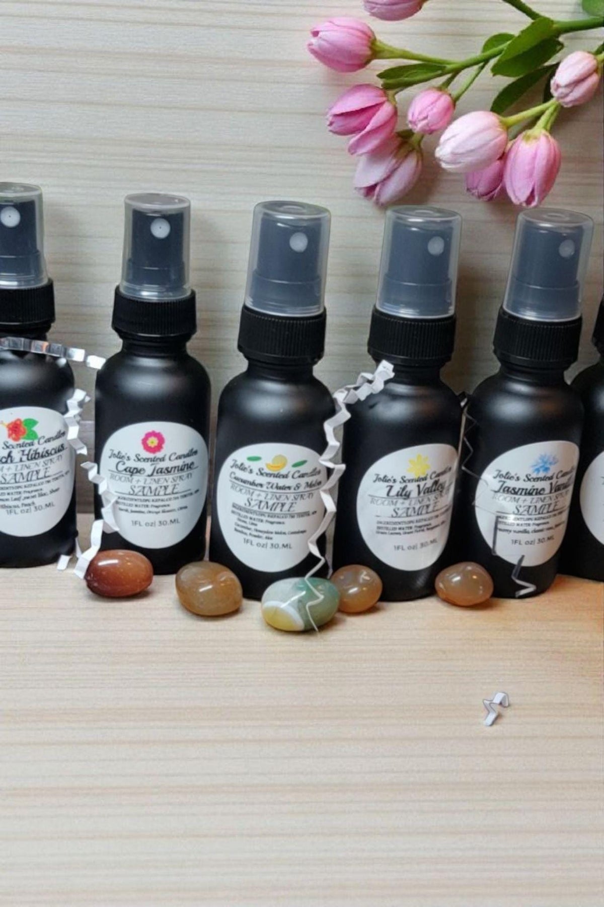 Linen & Room Spray Bundle: Buy 2, Get 1 Free Car Diffuser with 3ml Refill - Specify Scent!