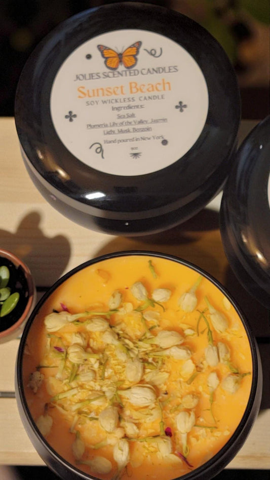 Scented Soy Wax Candle Tin 9oz | Wickless & Flameless | Buy 2, Get 1 Free