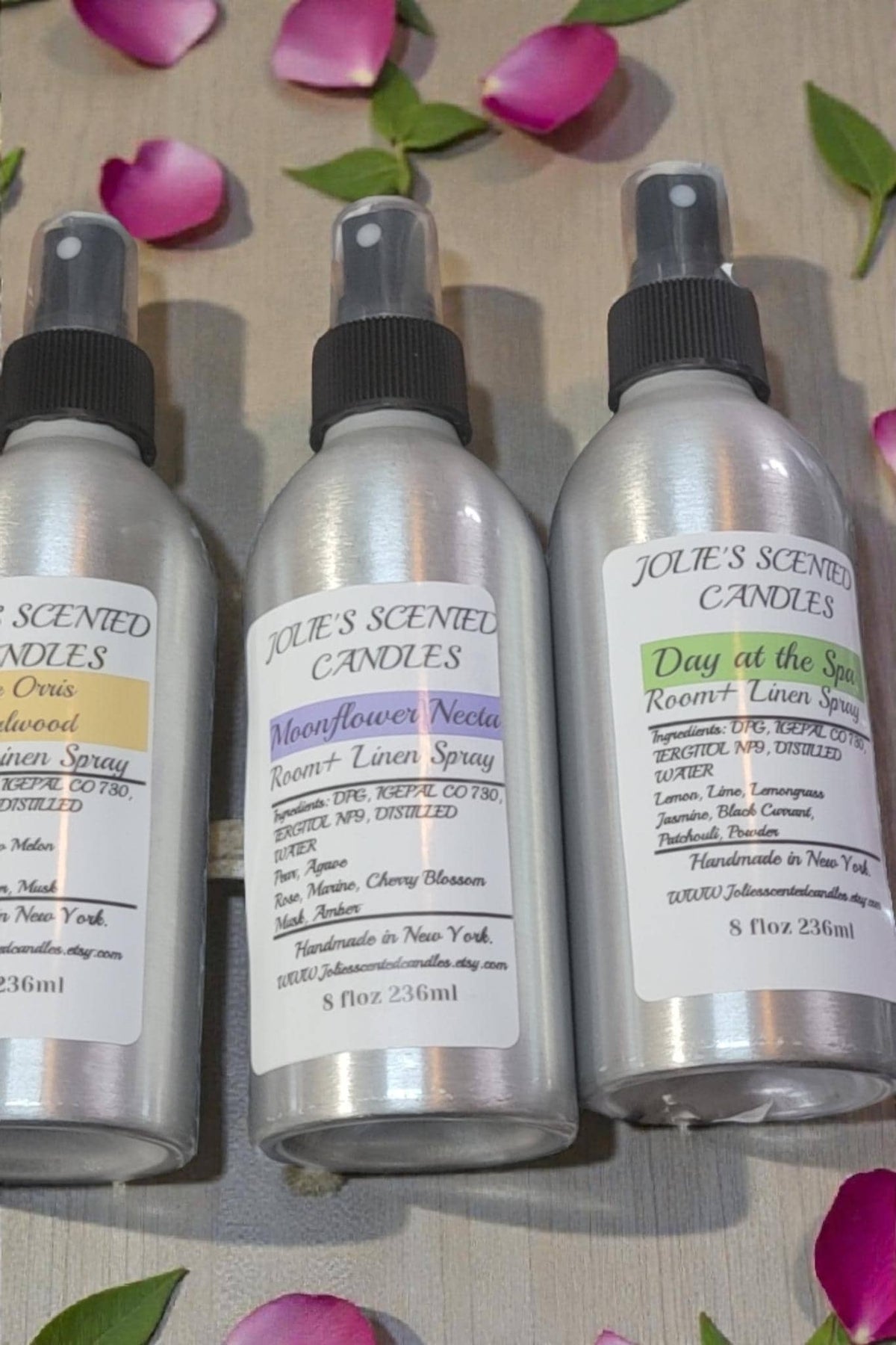 Natural Room and Linen Spray 8oz | Air Freshener & Pillow Mist