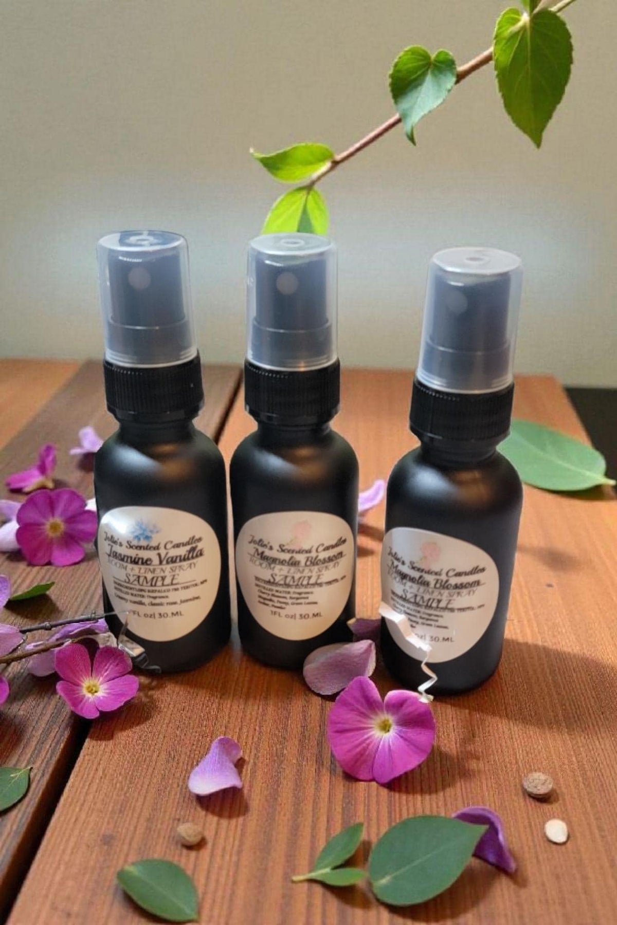 Linen & Room Spray Bundle: Buy 2, Get 1 Free Car Diffuser with 3ml Refill - Specify Scent!