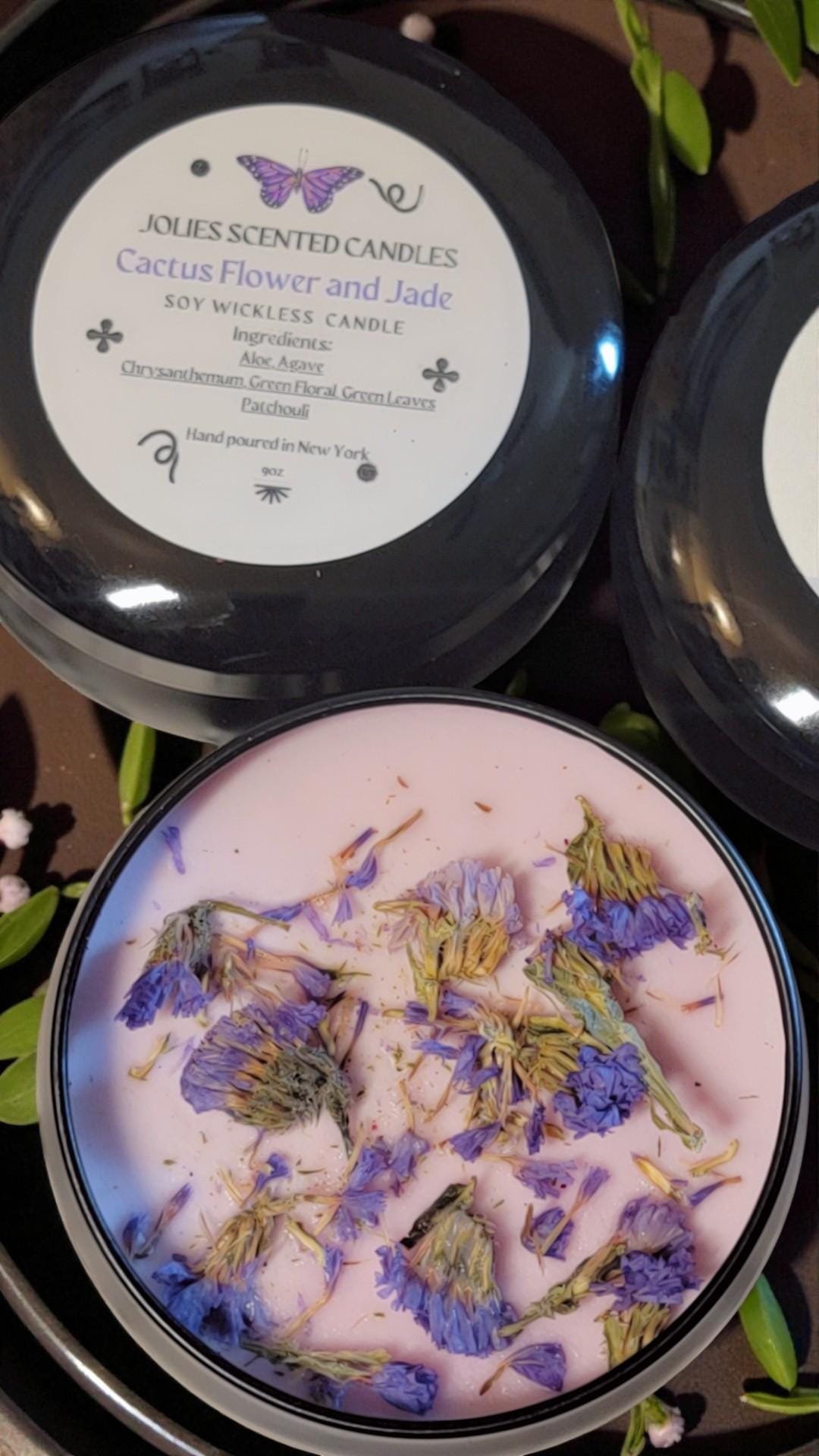 Scented Soy Wax Candle Tin 9oz | Wickless & Flameless | Buy 2, Get 1 Free