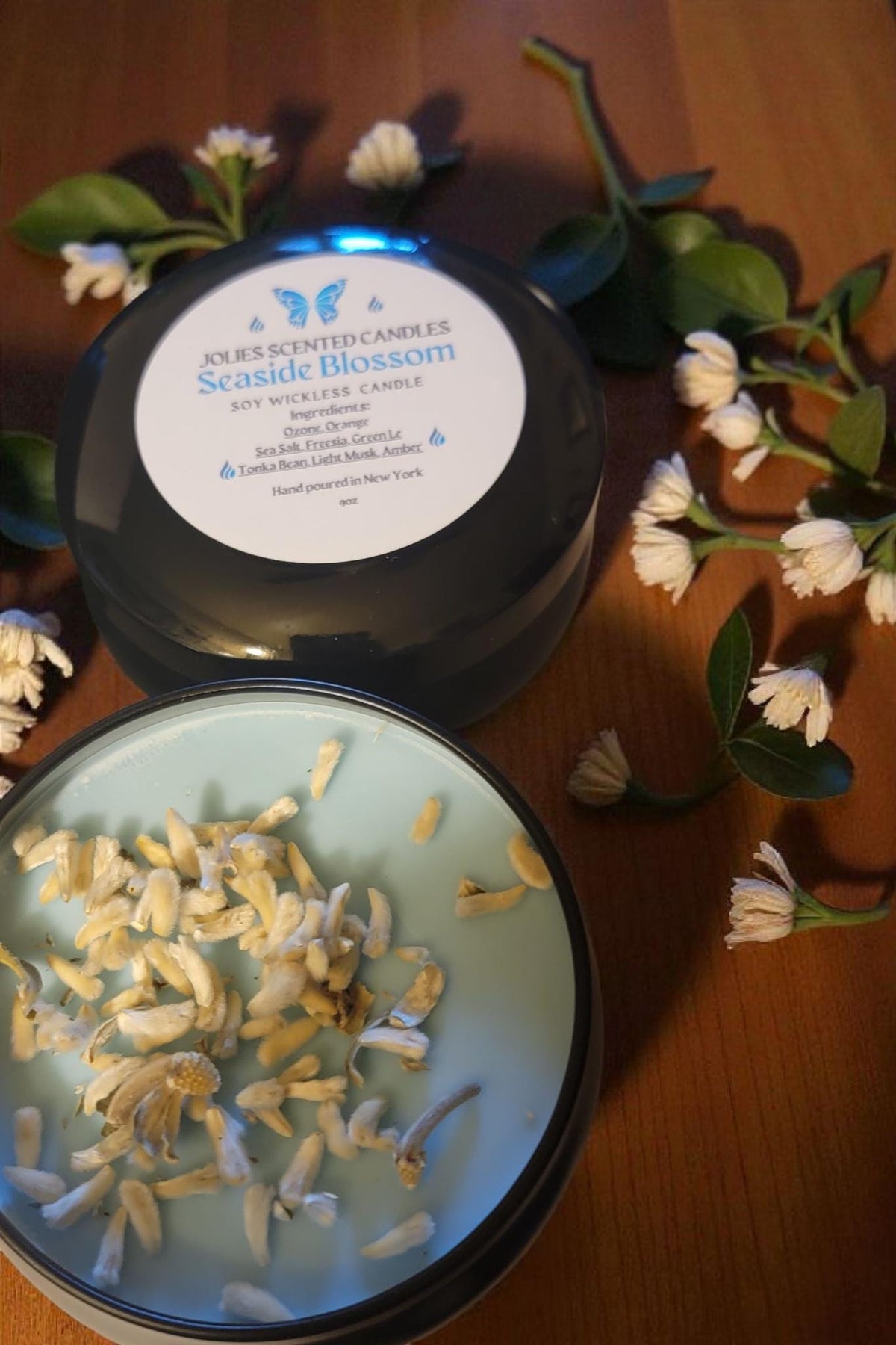 Scented Soy Wax Candle Tin 9oz | Wickless & Flameless | Buy 2, Get 1 Free