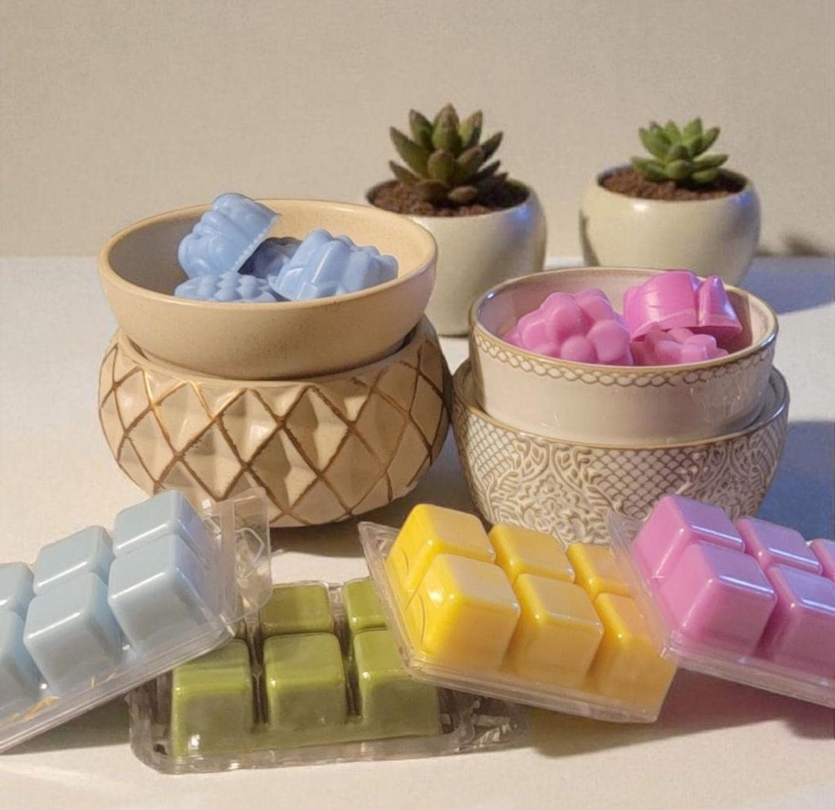 2-in-1 Candle Wax Warmer | Decorative Aromatherapy Home Decor
