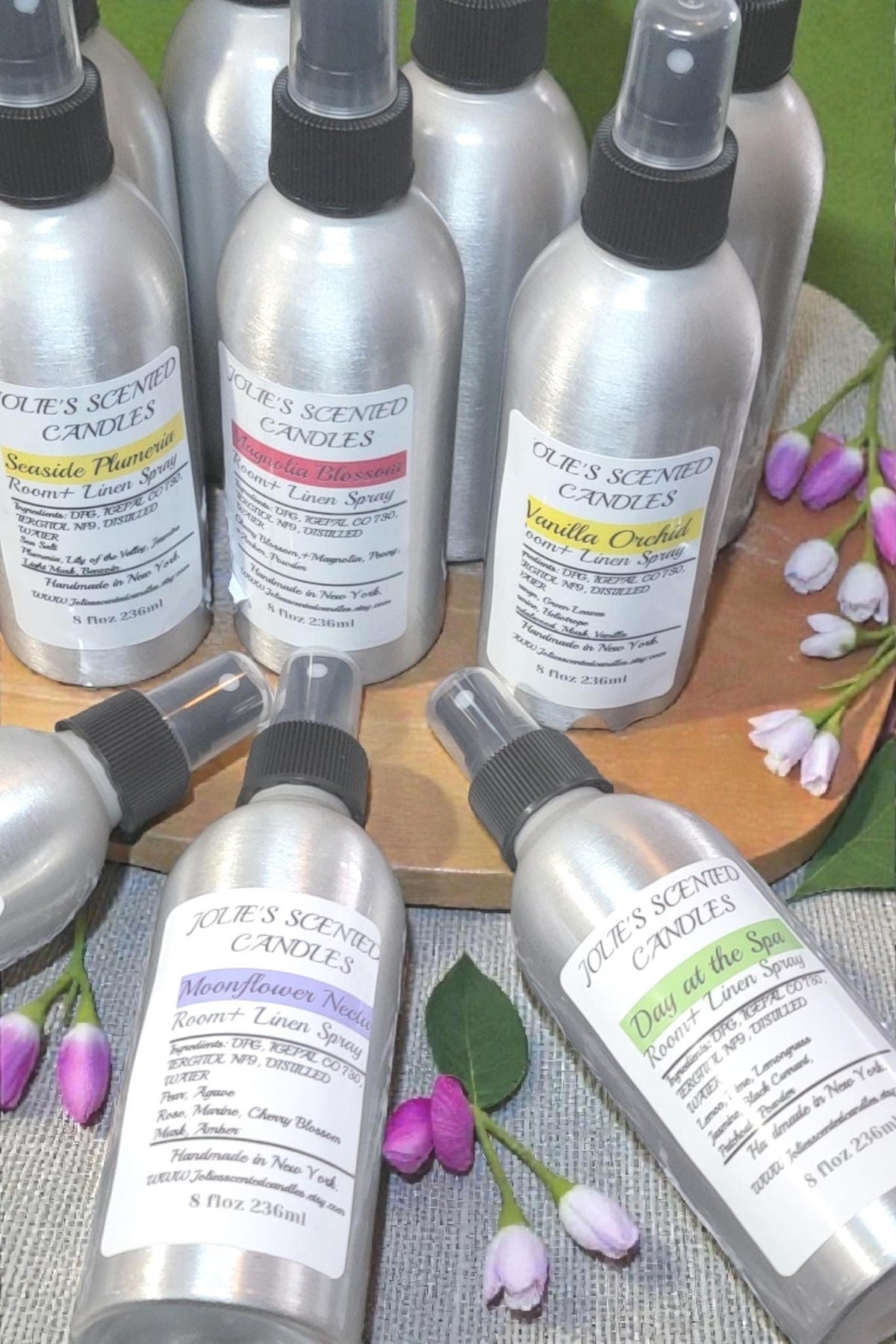 Natural Room and Linen Spray 8oz | Air Freshener & Pillow Mist
